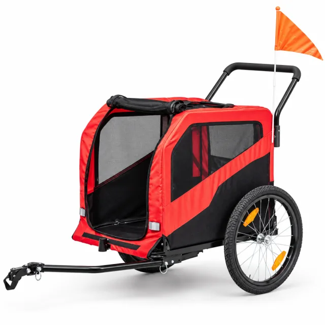 Honden Fietskar & Buggy 2-in-1