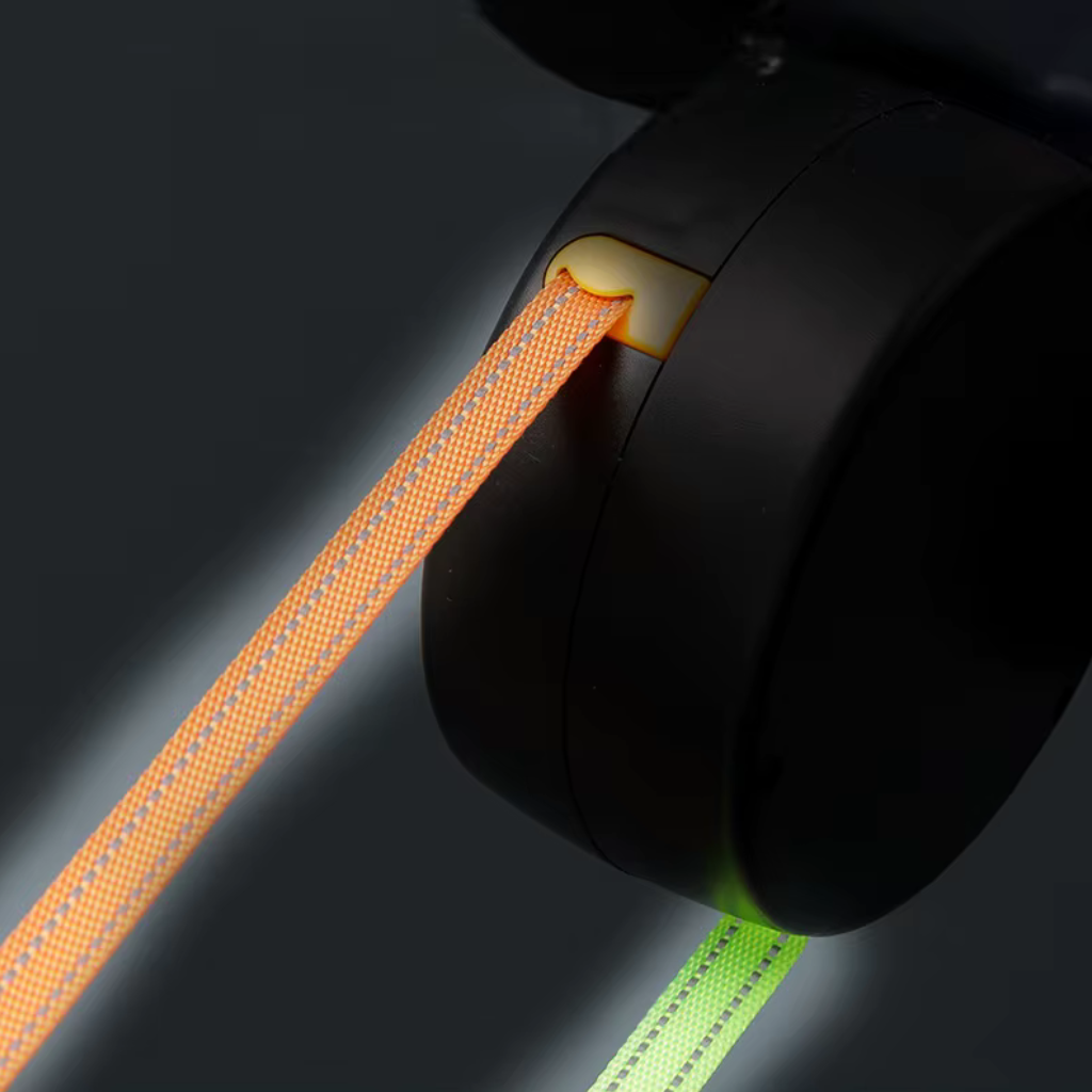 Duo Hondenriem met LED-Verlichting