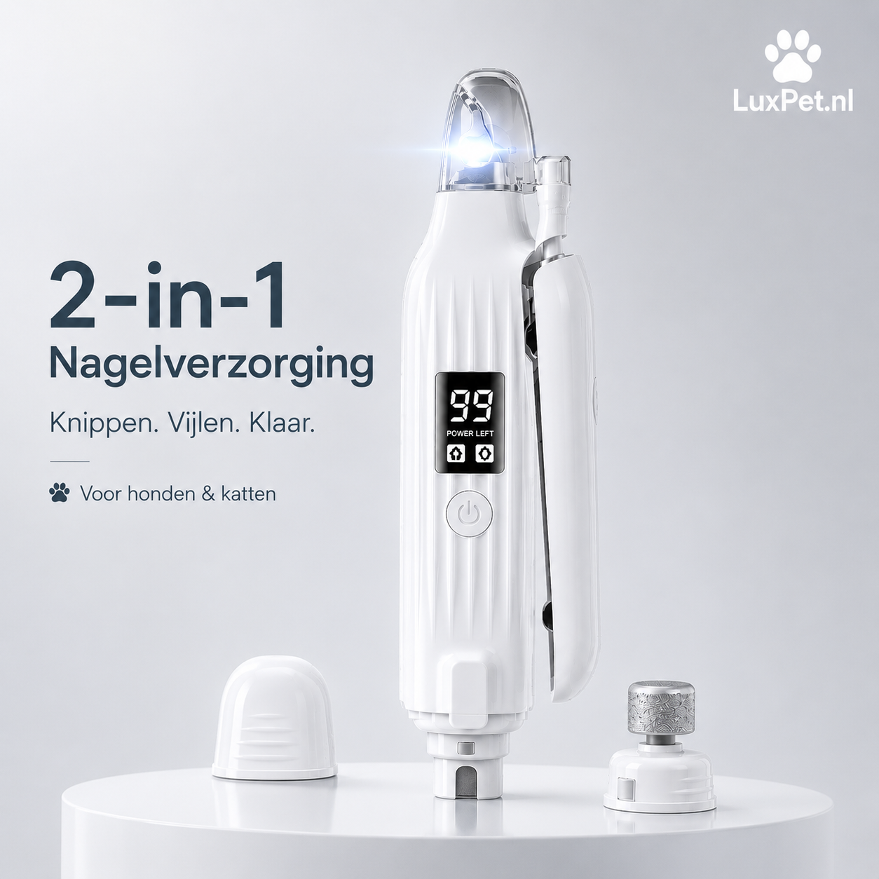 Elektrische Nageltrimmer voor Honden & Katten